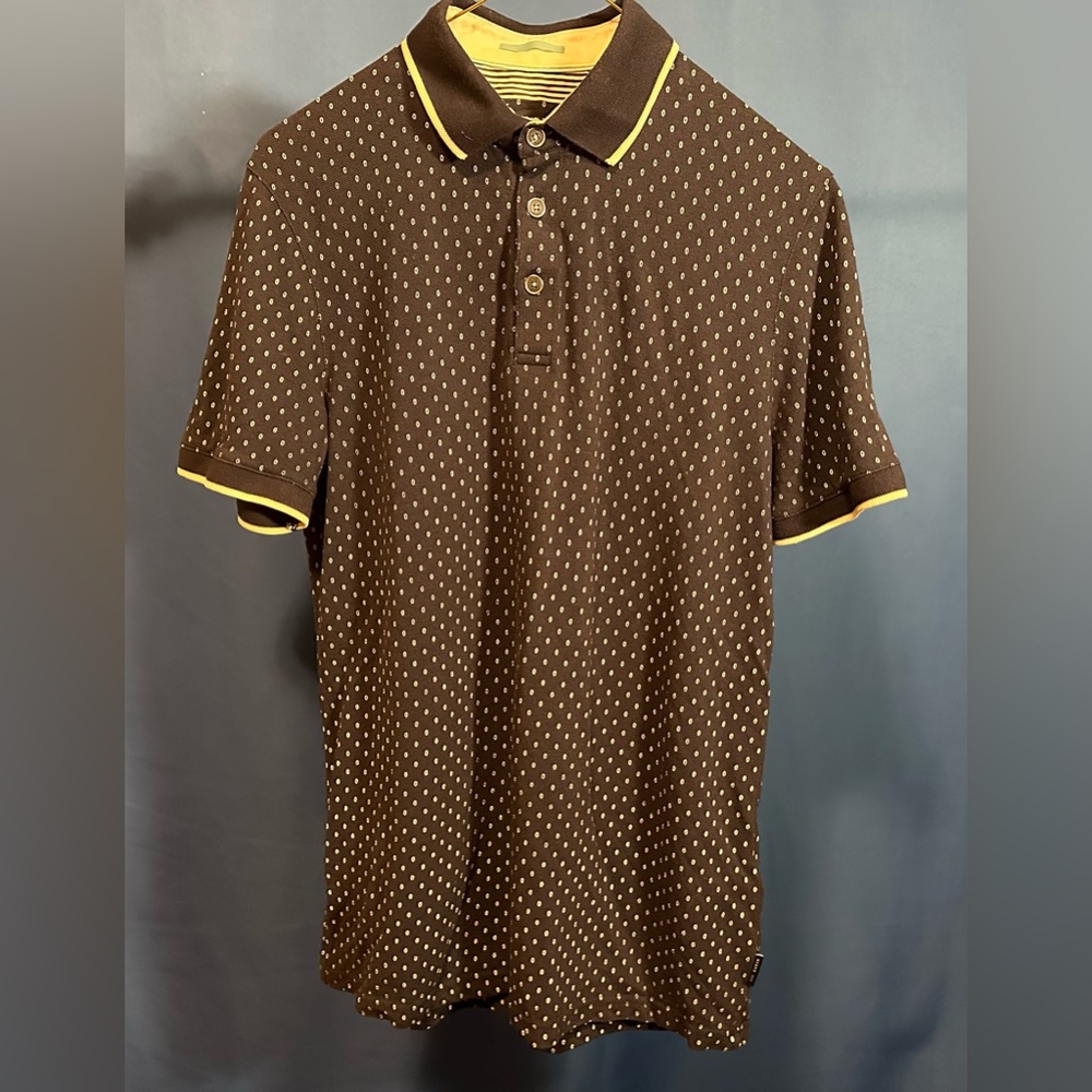 Ted baker short sleeved collar shirt. Size 2.